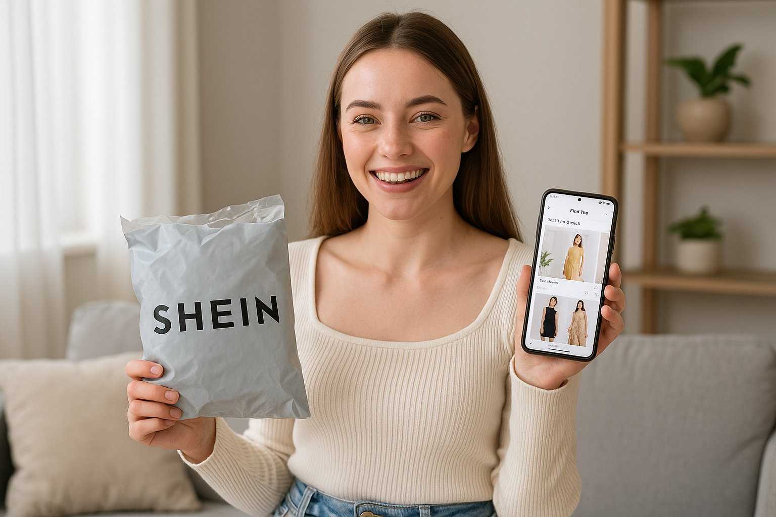 Quer ganhar roupas de graça? Conheça o teste gratuito SHEIN