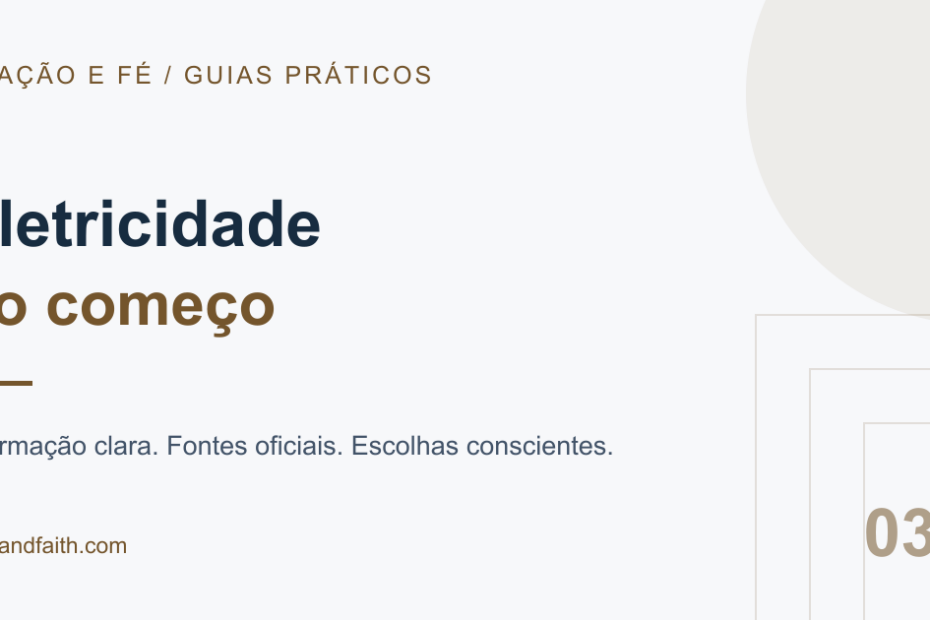 Eletricista: fundamentos para estudar antes da prática
