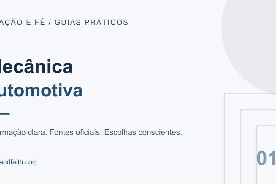 Mecânica automotiva: um caminho para começar a estudar
